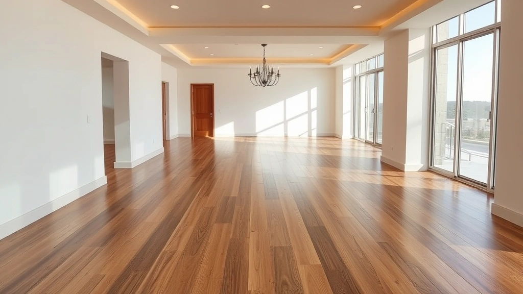 Flooring installation in Los Lagos, CA showcasing wood and tile patterns.