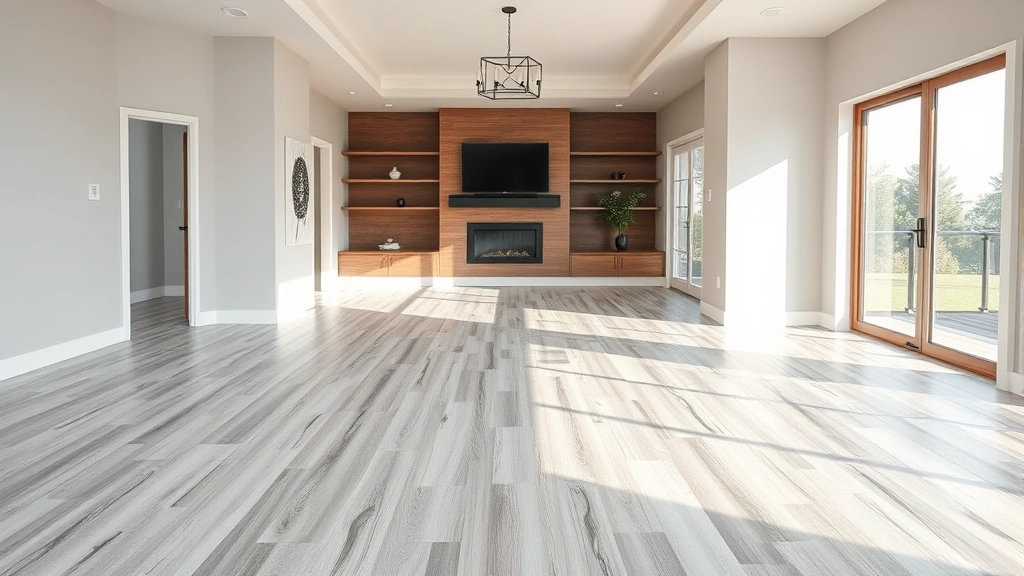 Flooring installation in a modern home in Citrus Heights, CA.