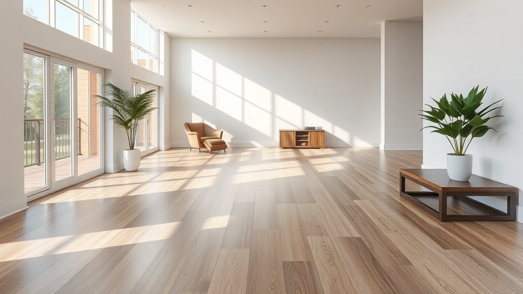 Flooring installation in a modern home in Roseville, CA.