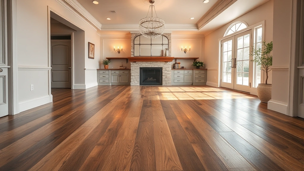 Flooring design in a modern home in Placerville, CA.