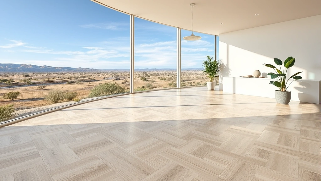 Flooring in Shingle Springs, CA showcasing a modern design with wood and tile elements.