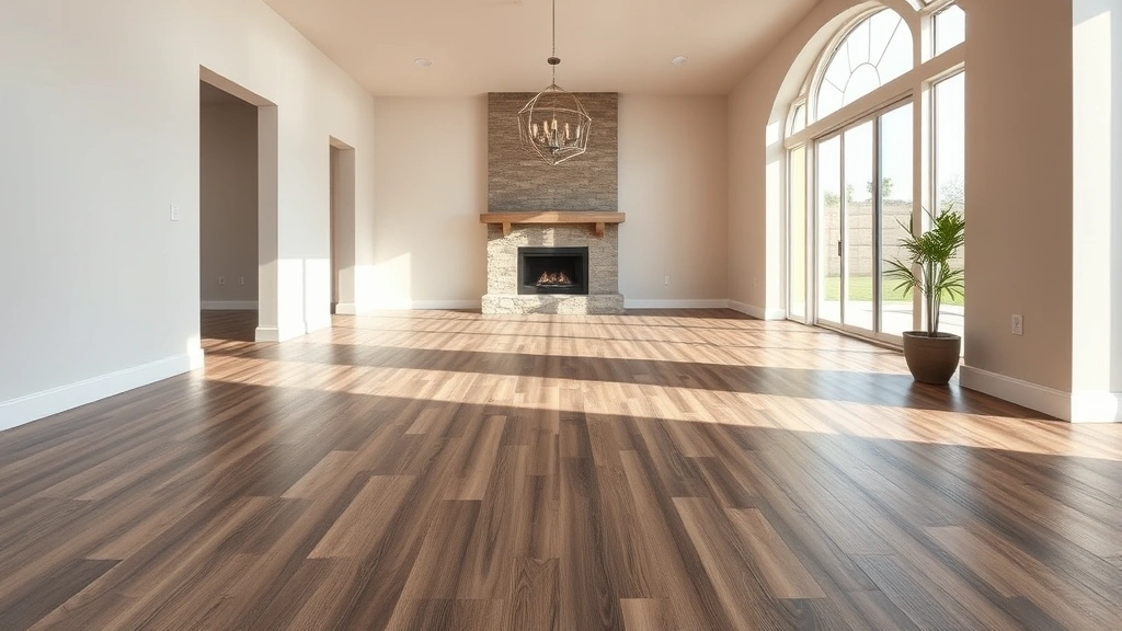 Flooring installation project in Loomis, CA showcasing hardwood and tile options.