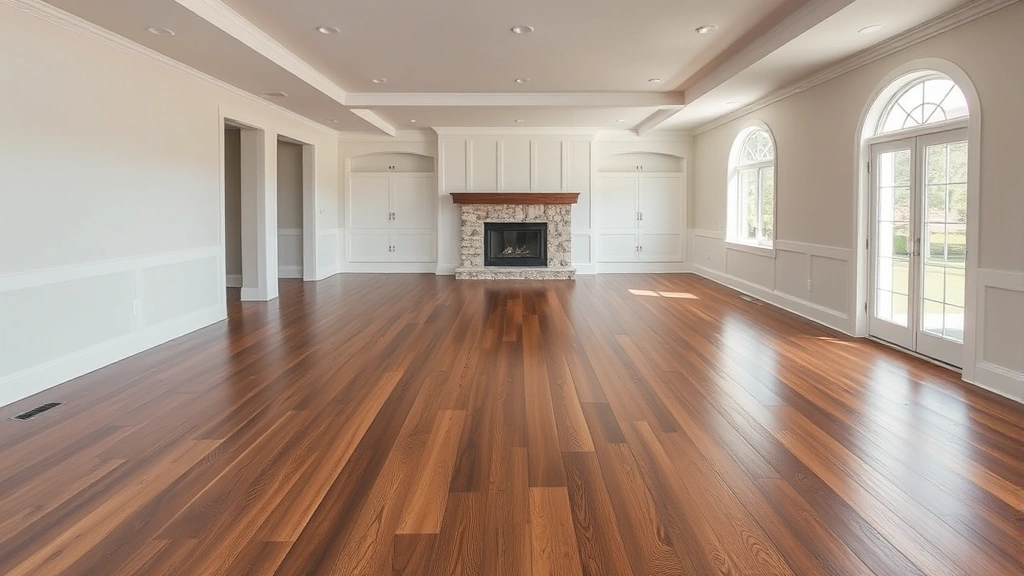 Flooring installation in Lincoln, CA showcasing hardwood and tile options.