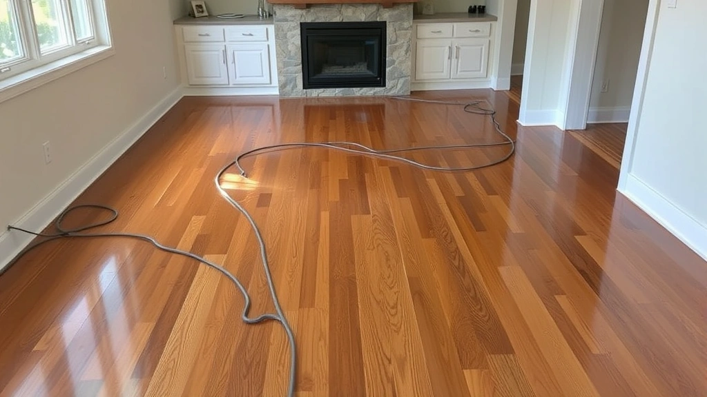 Hardwood Floor Water Damage Repair projects in Roseville CA showcasing before and after restoration results