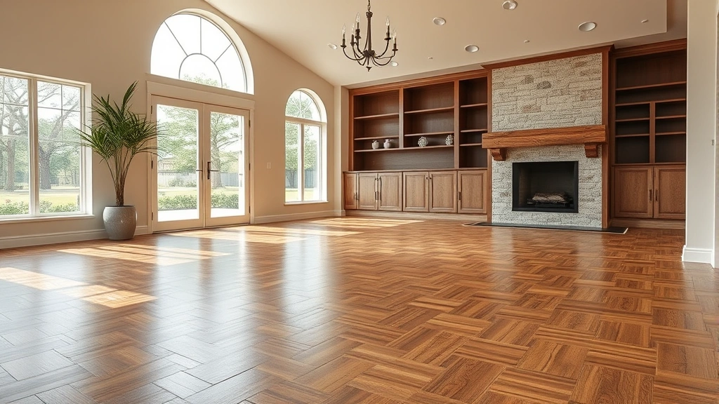 Flooring in McClellan Park, CA showcasing a modern design with natural wood tones and sleek finishes.