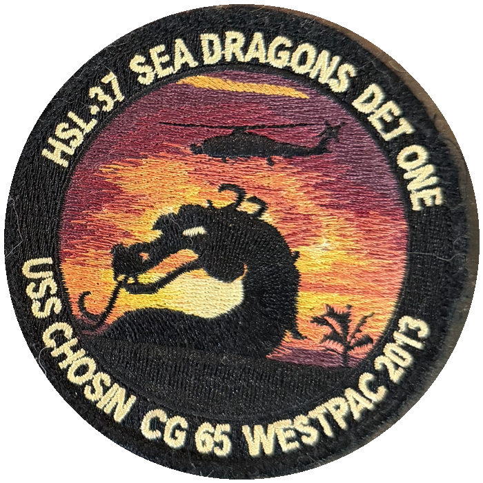 HSL-37 Sea Dragons Det One — USS Chosin CG 65, WESTPAC 2013