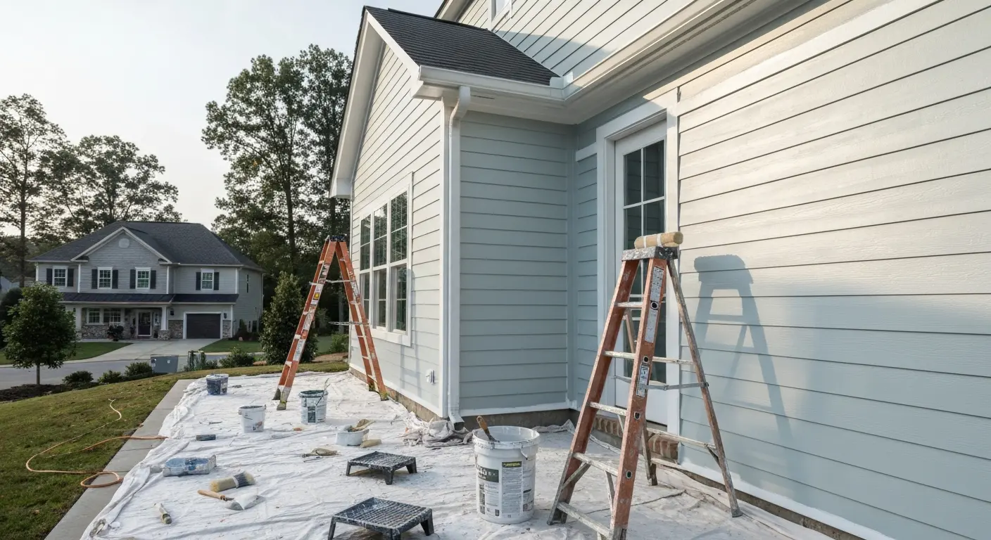 Exterior painting service