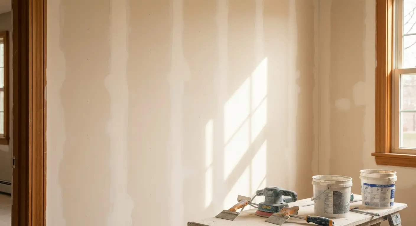 Drywall repair and finishing