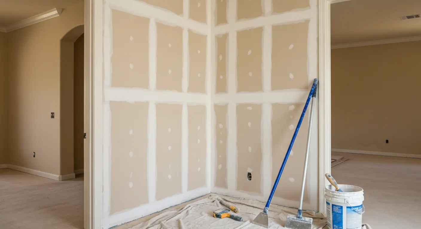 Drywall repair service
