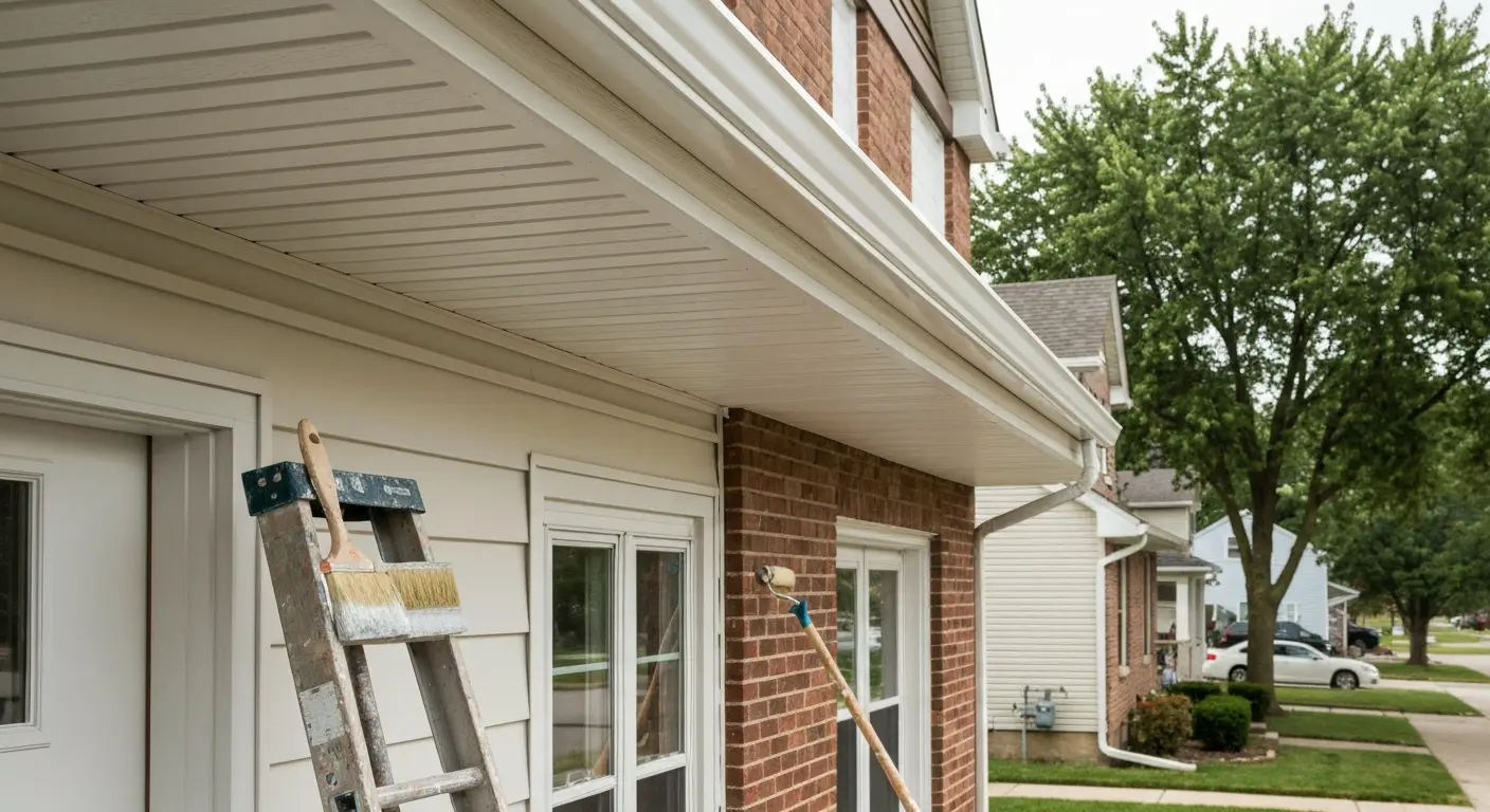 Exterior painting project