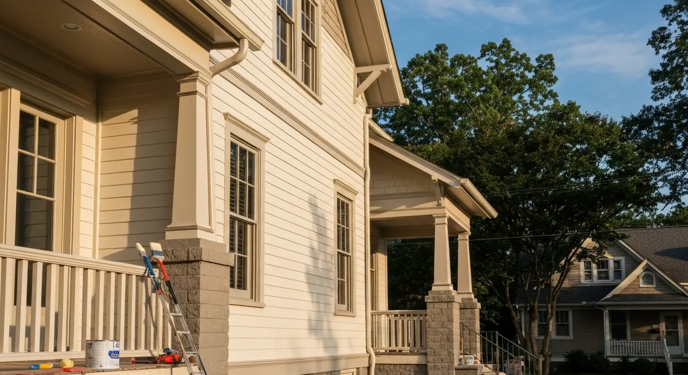 Exterior house painting in Acworth