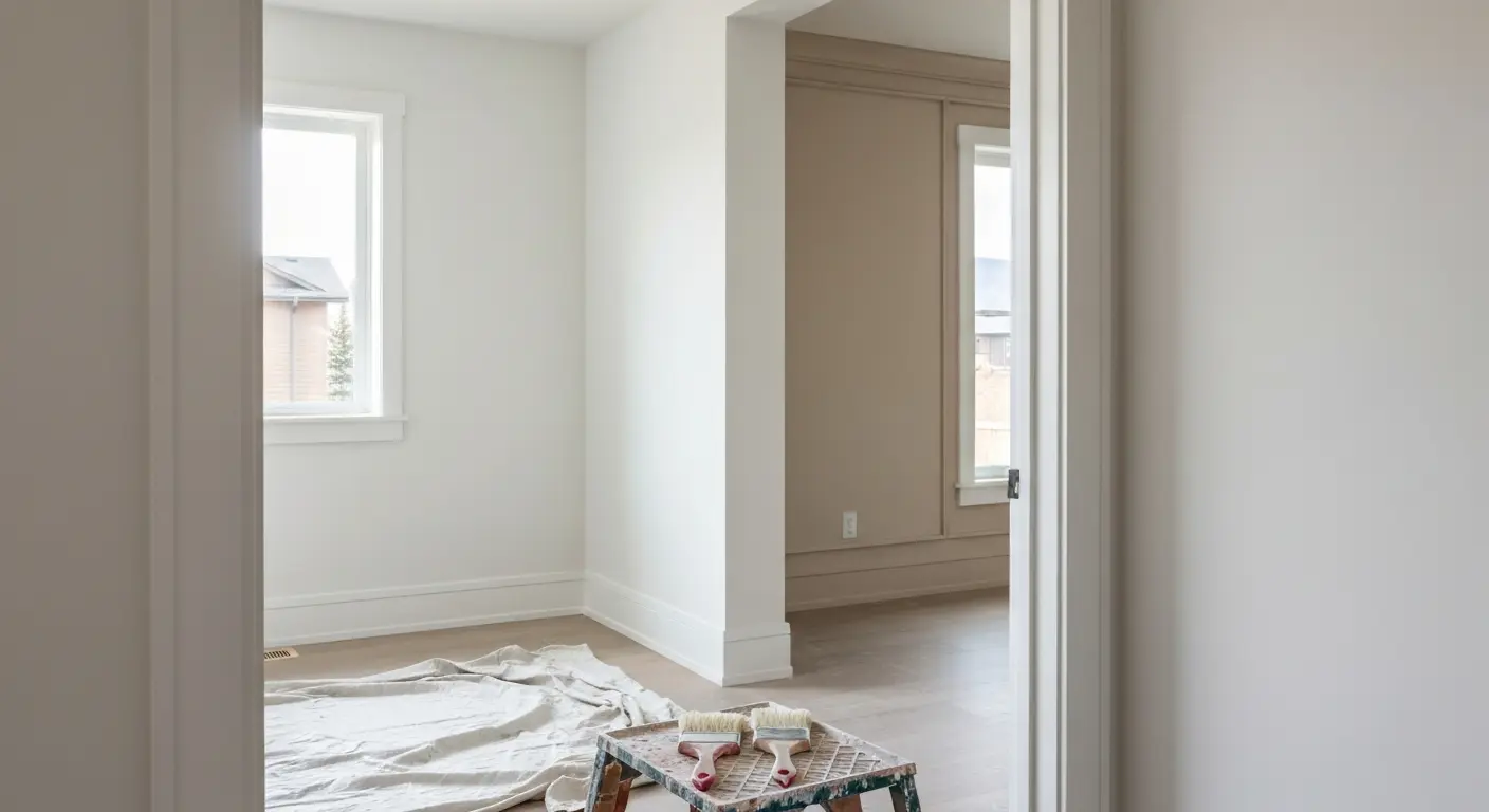 Interior painting project