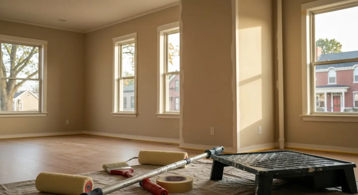 Interior painting project