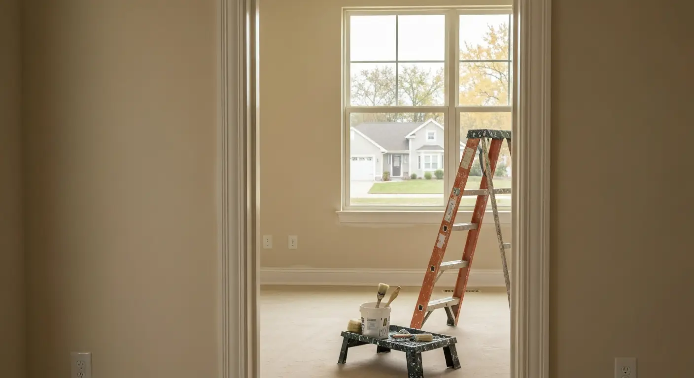 Interior painting project