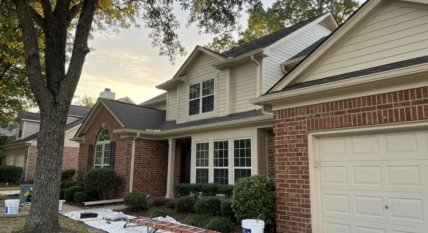 Exterior home painting