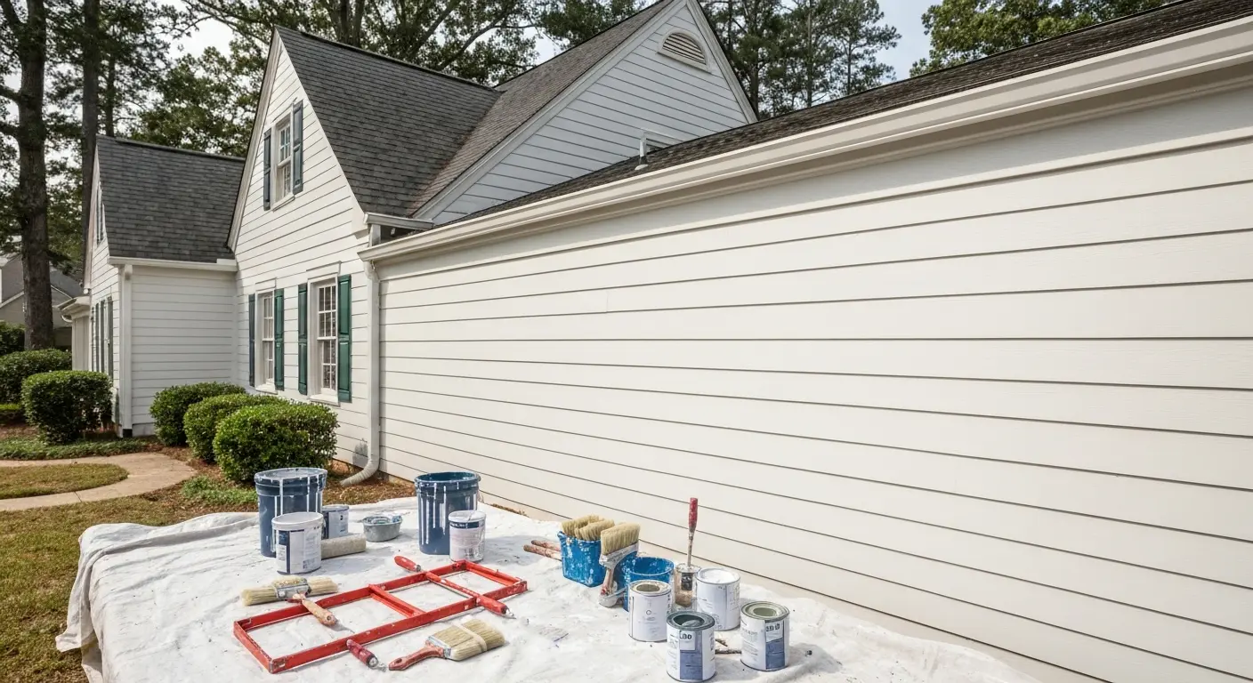Exterior house painting