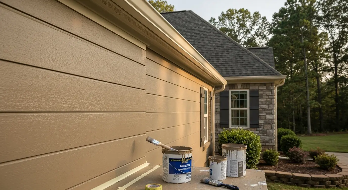 Weather-resistant exterior paint in Acworth