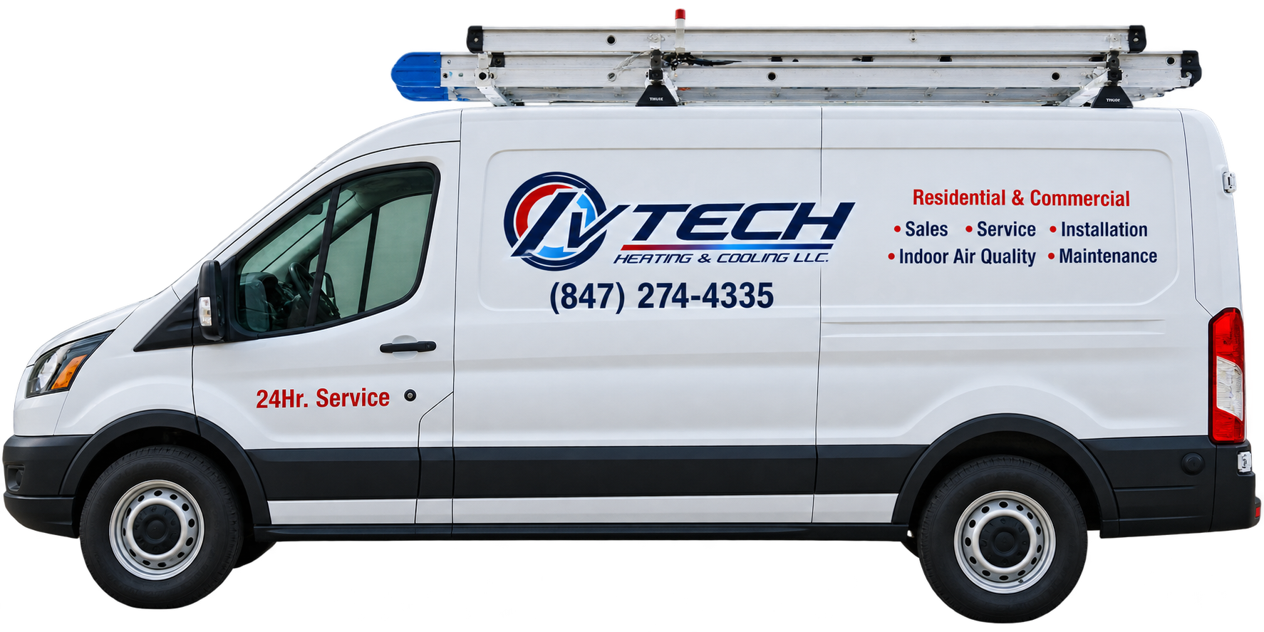 Camioneta de servicio de IVTECH