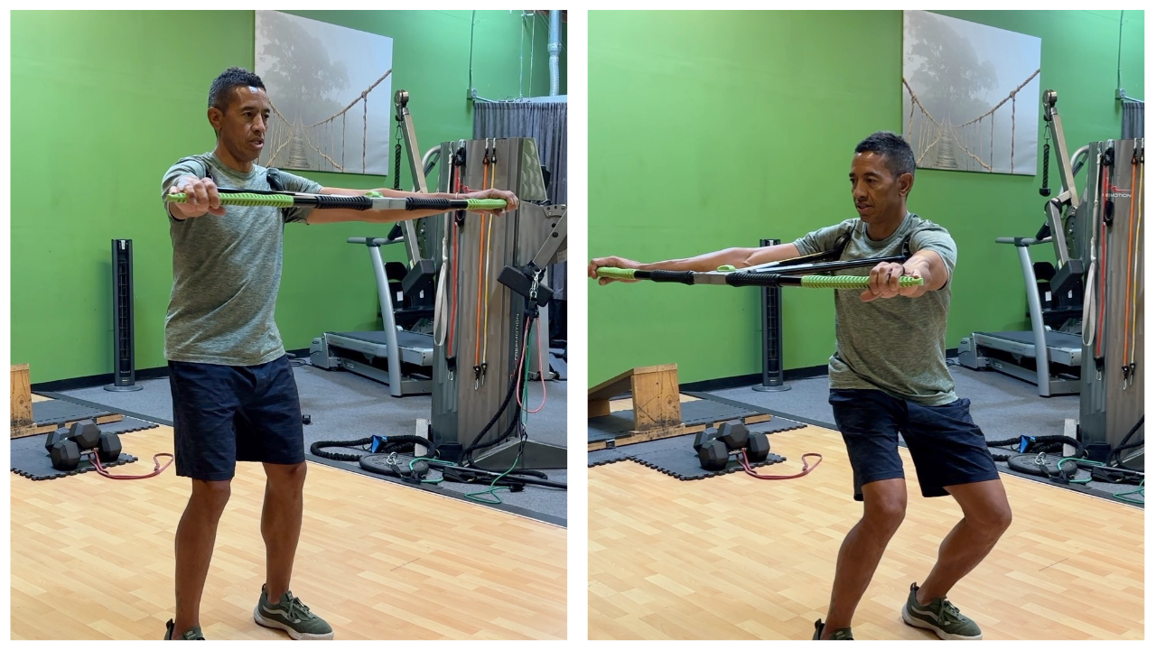 Corkscrew Squat TrueTurnPro