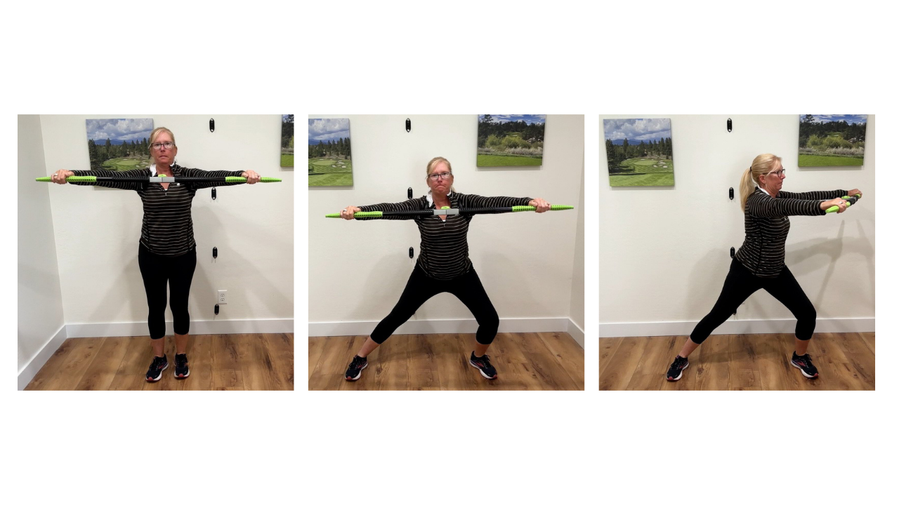 TrueTurnPro Side Lunge and Rotation
