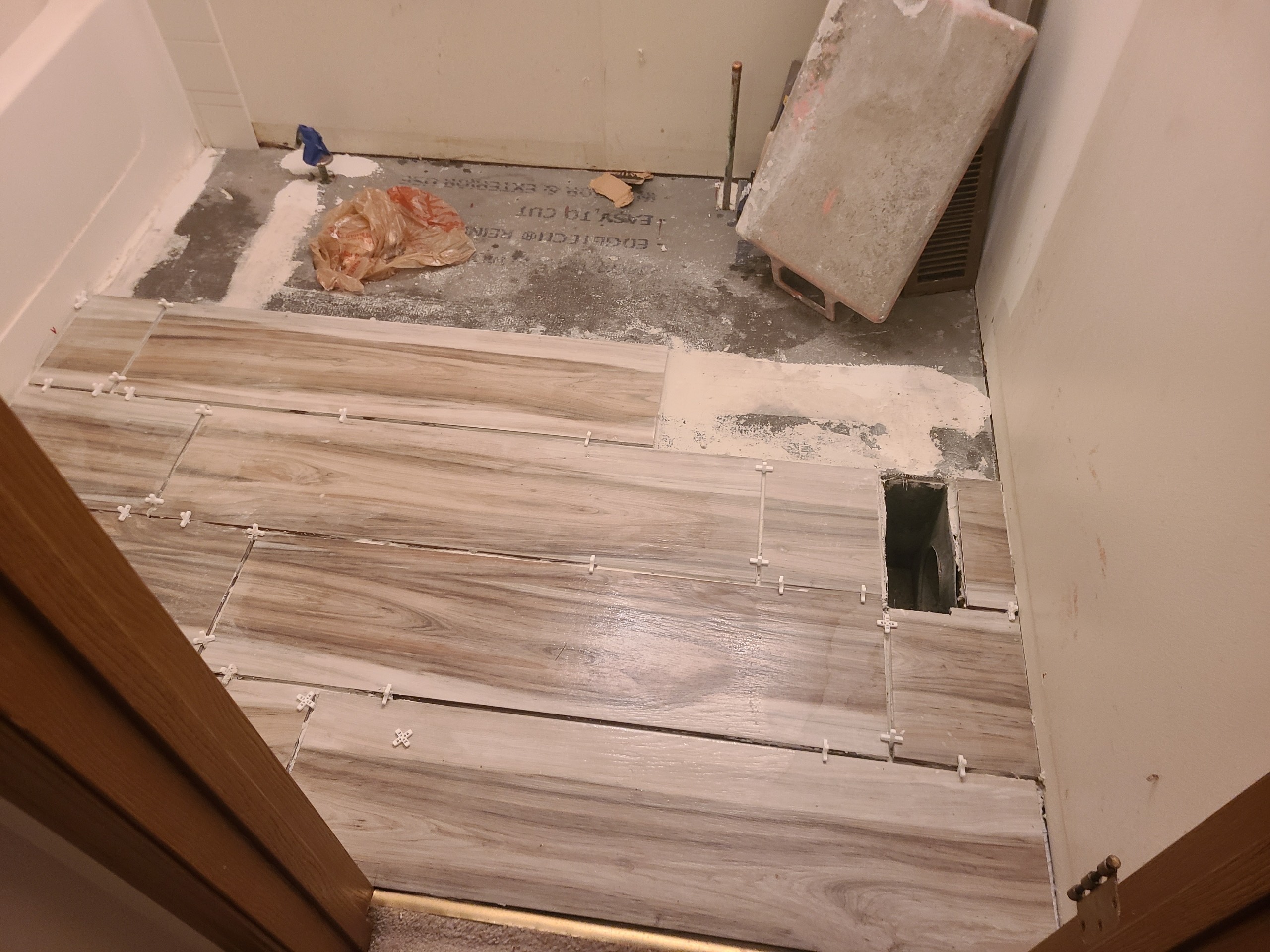 Tile design done y The Rock Construction in Illinois