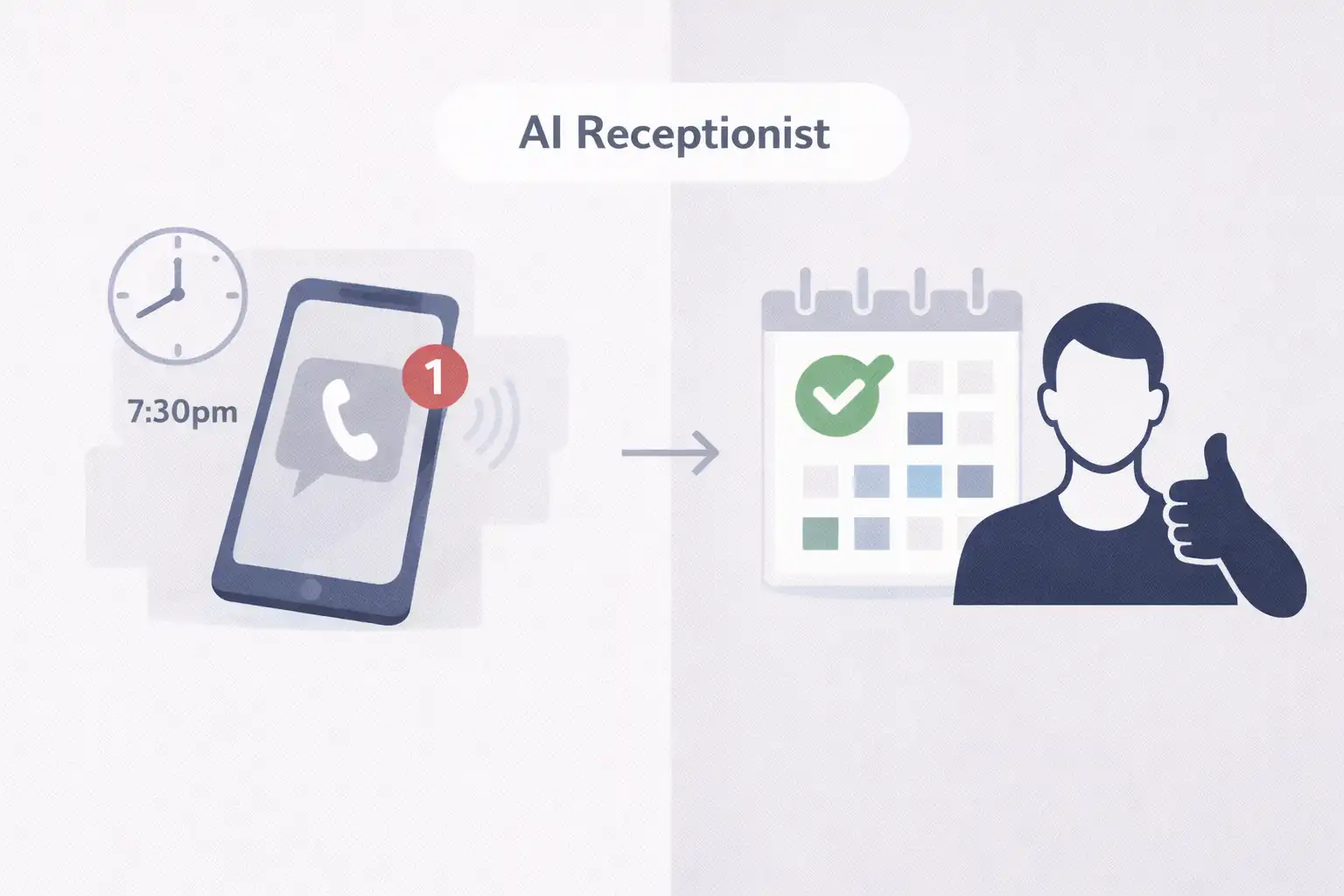 Missed calls cost chiropractic clinics patients — AI receptionist captures every call and books automatically