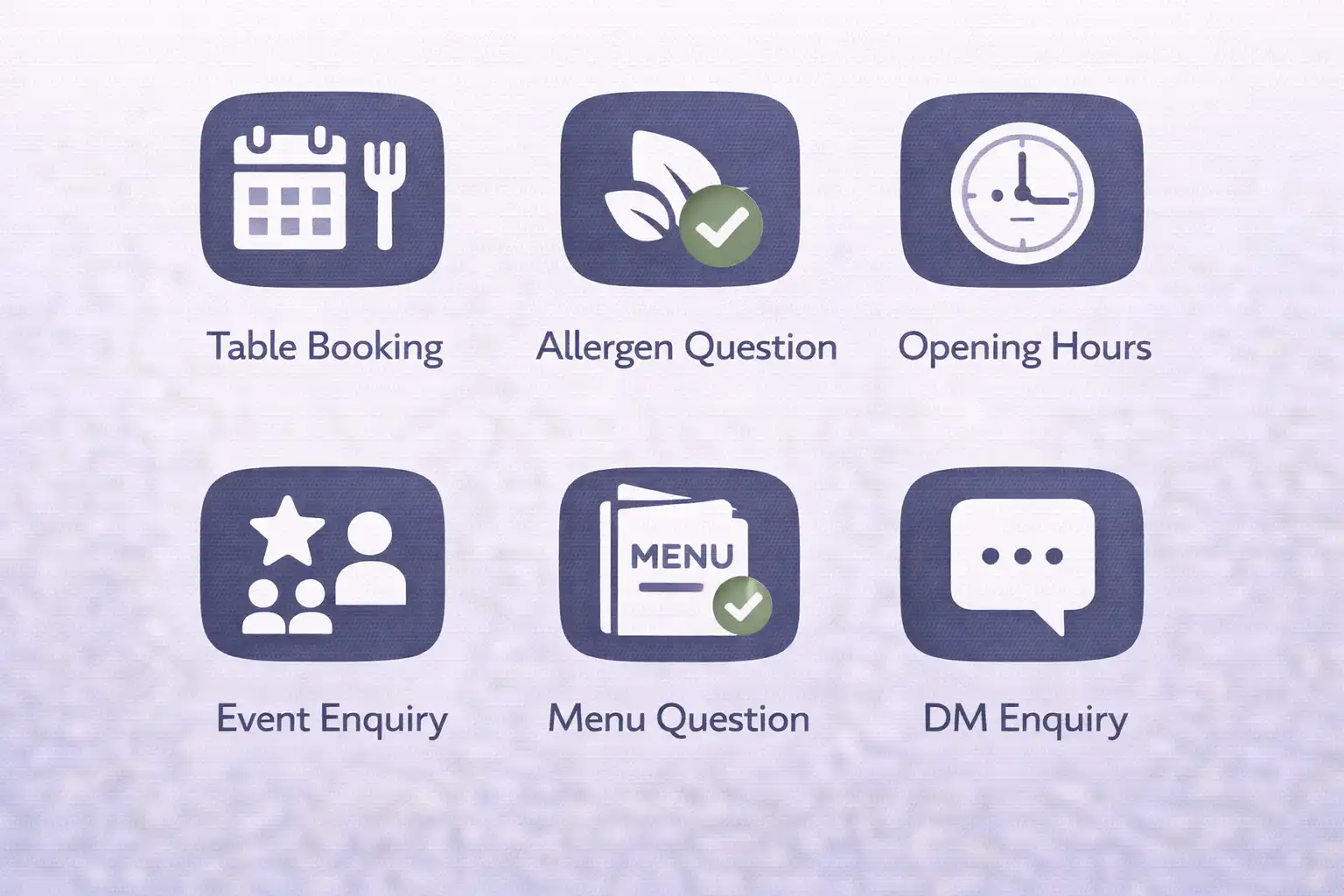 AI chatbot for restaurants answering allergen and dietary questions — consistent accurate responses 24/7