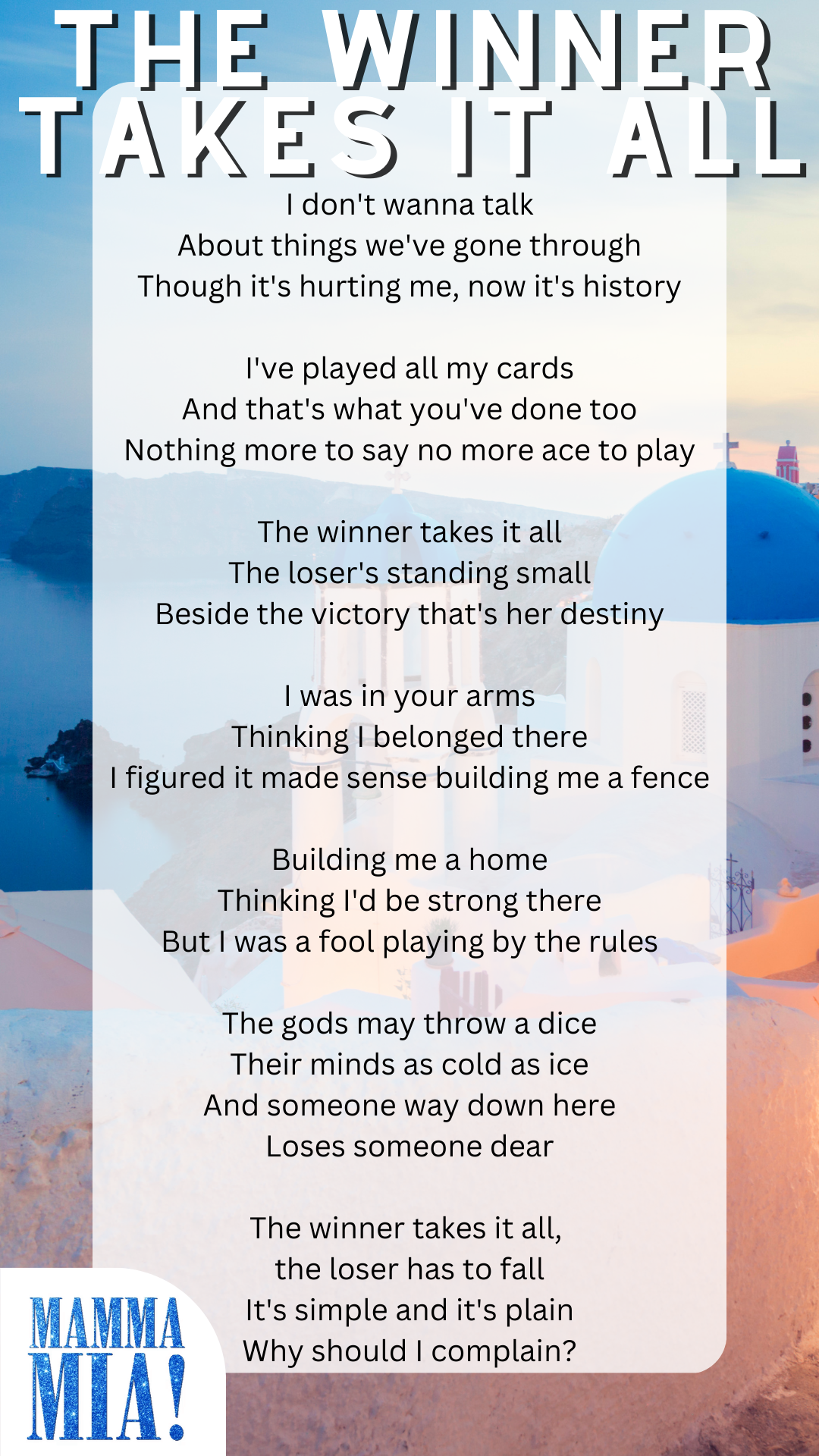 Lyric page 19
