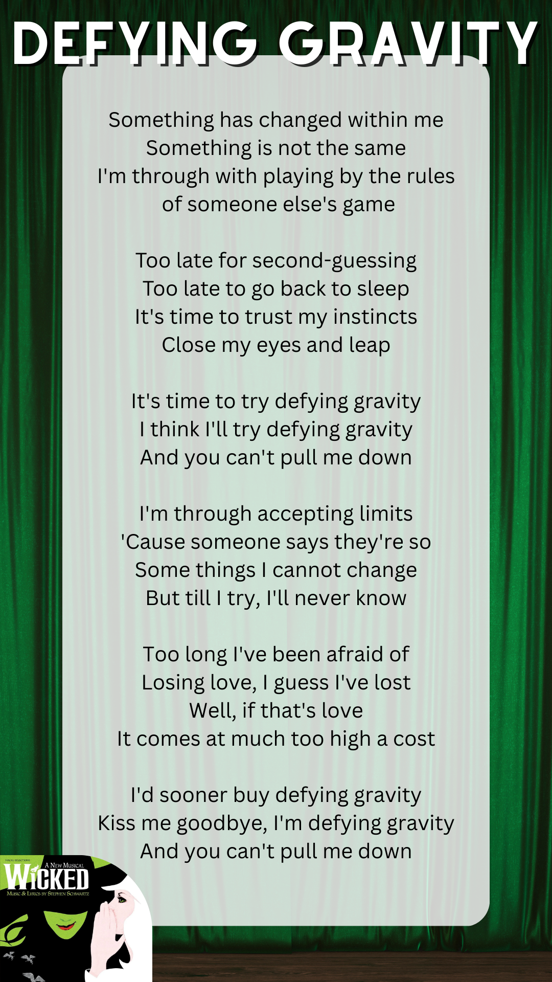 Lyric page 18