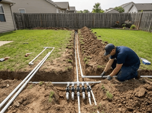 Irrigation System in West Valley City