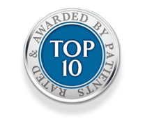 Dr burgdorf's top 10 awarded by patients