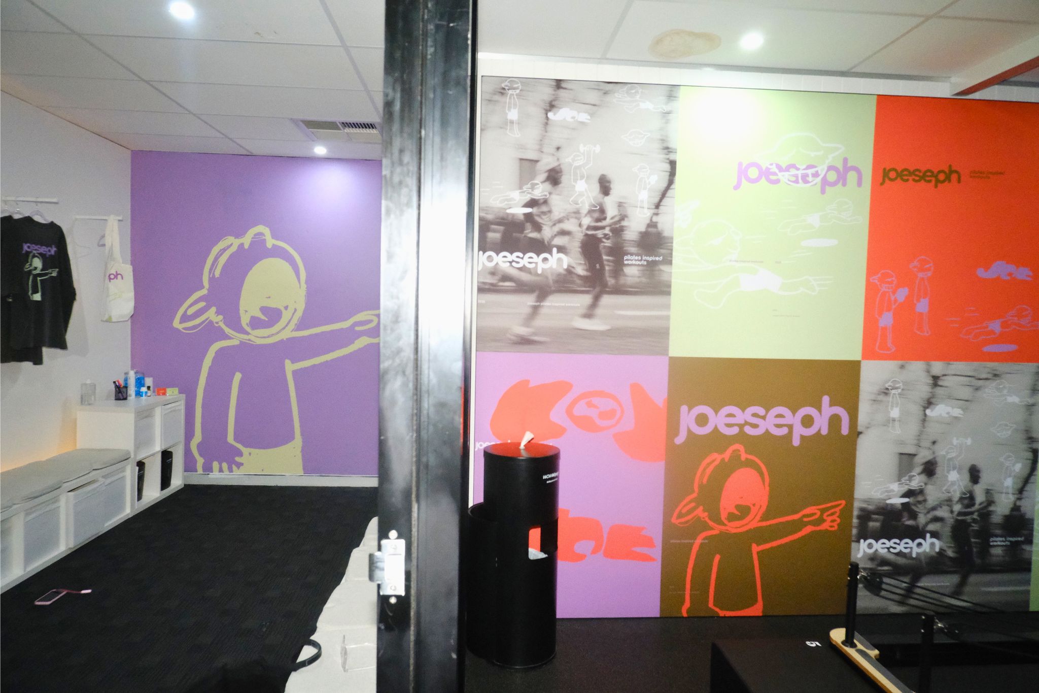 Inside the JOESEPH studio
