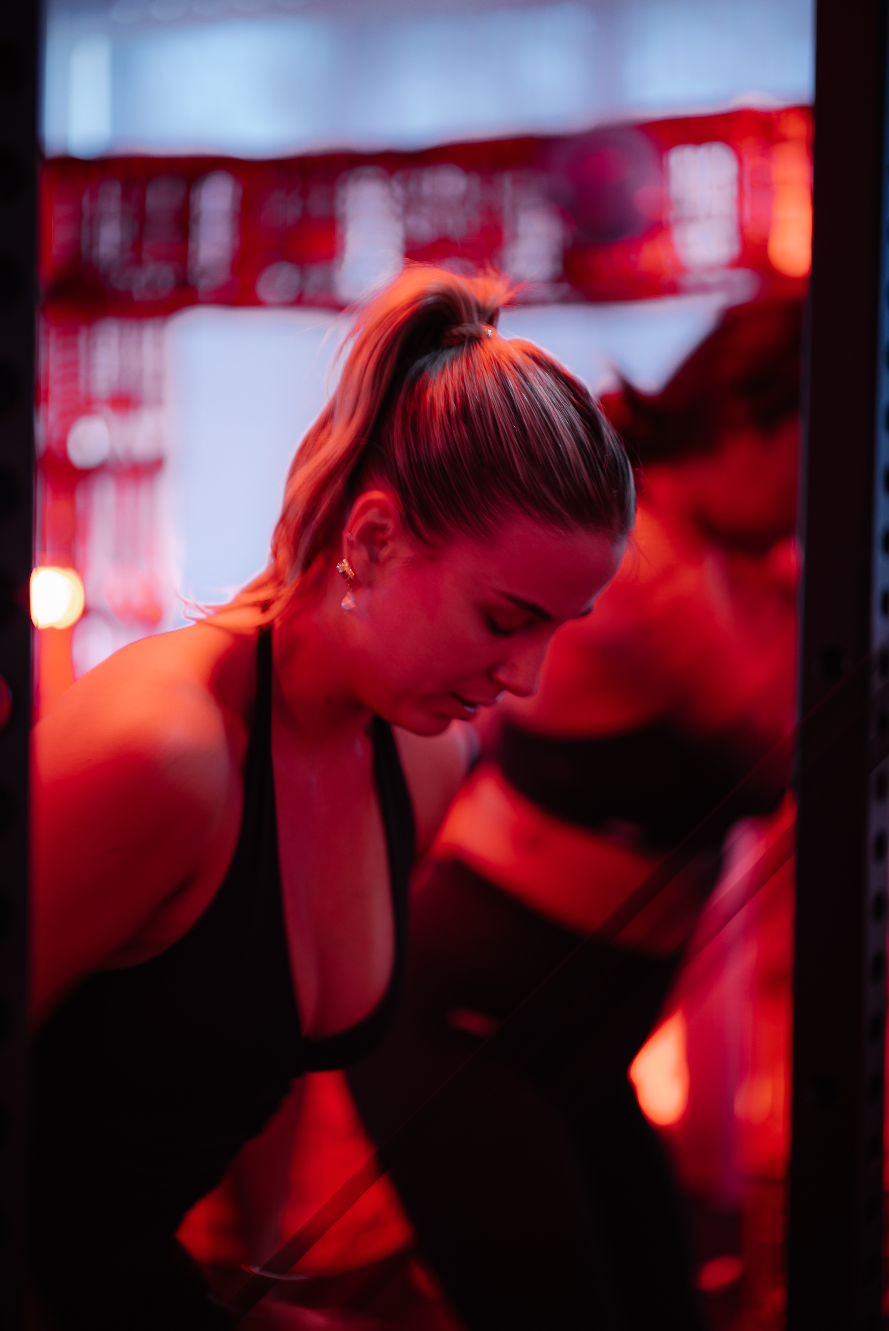 A JOESEPH member mid-workout