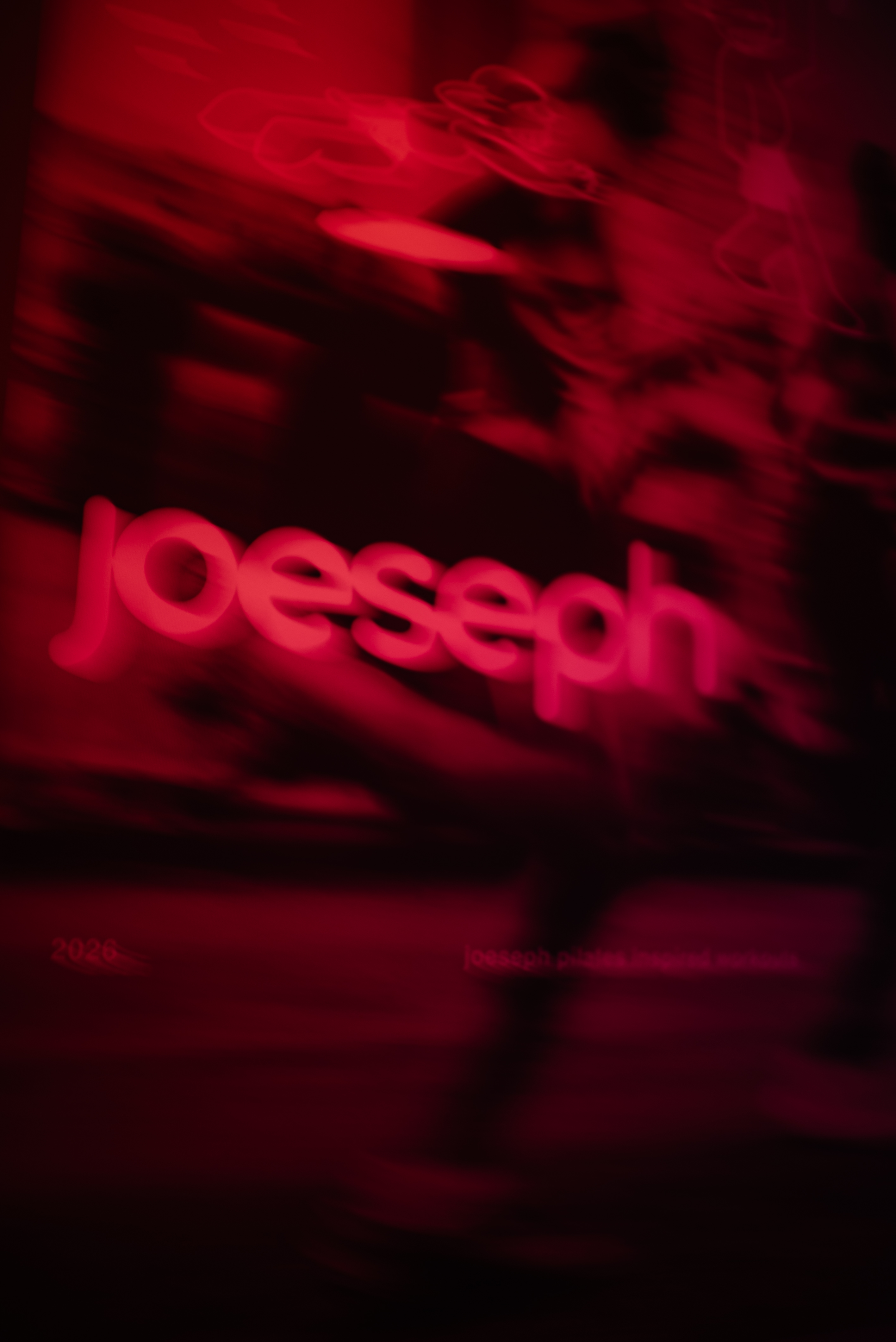 The JOESEPH branded wall