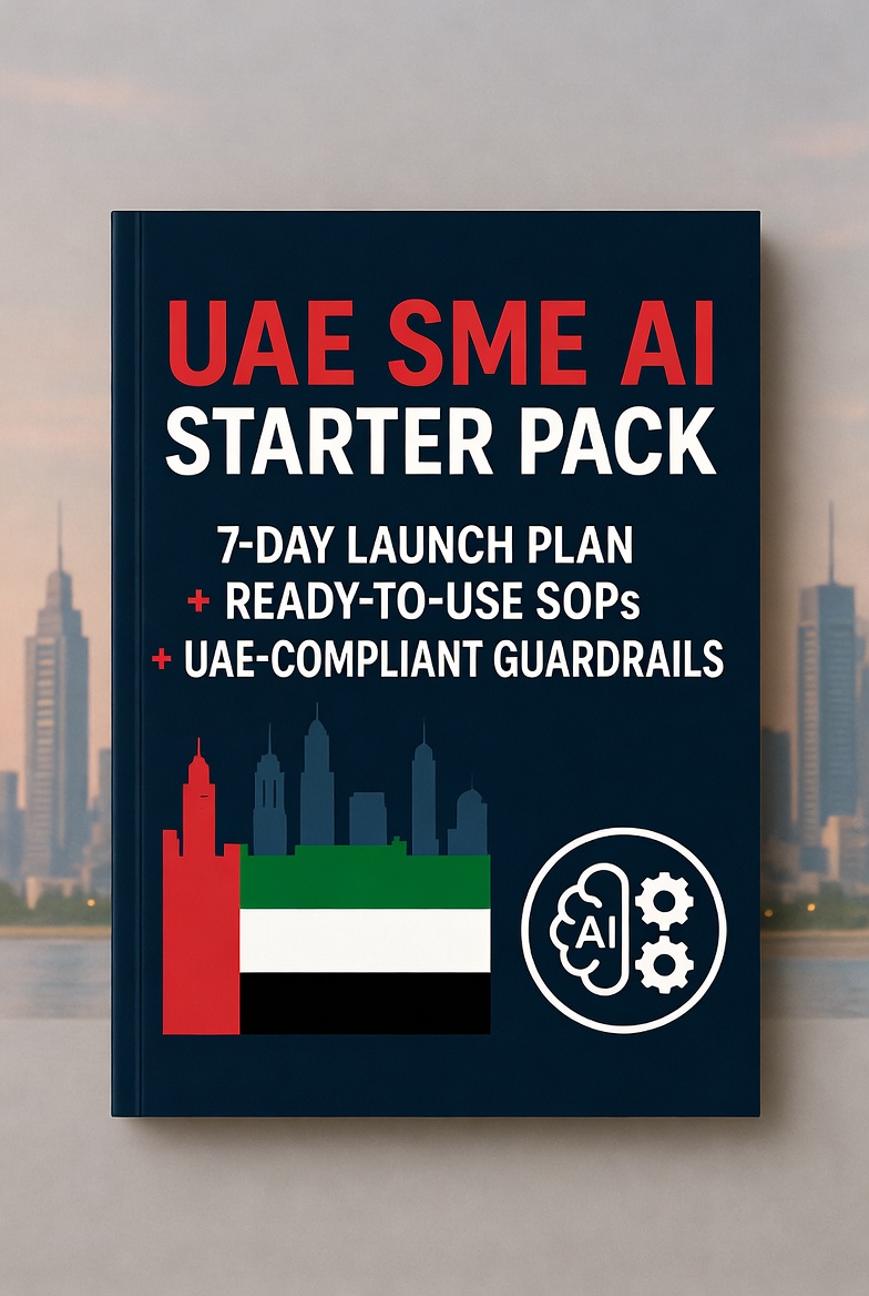 UAE SME AI Starter Pack Mockup - 7-Day Plan, SOPs and Guardrails