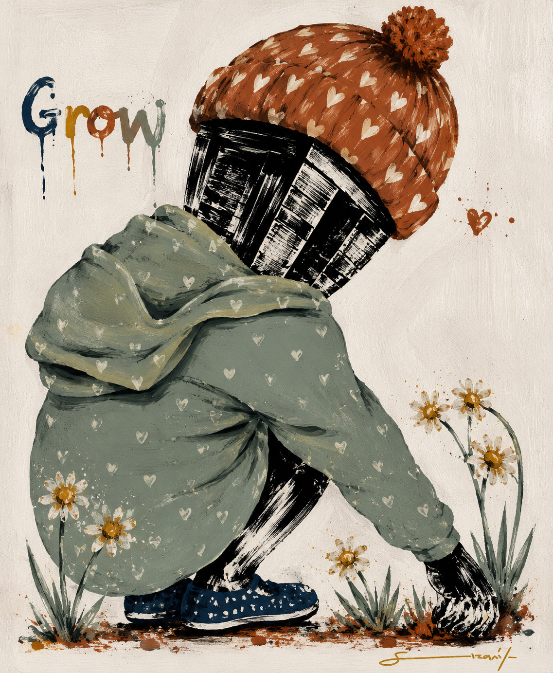Footsteps Grow Artwork