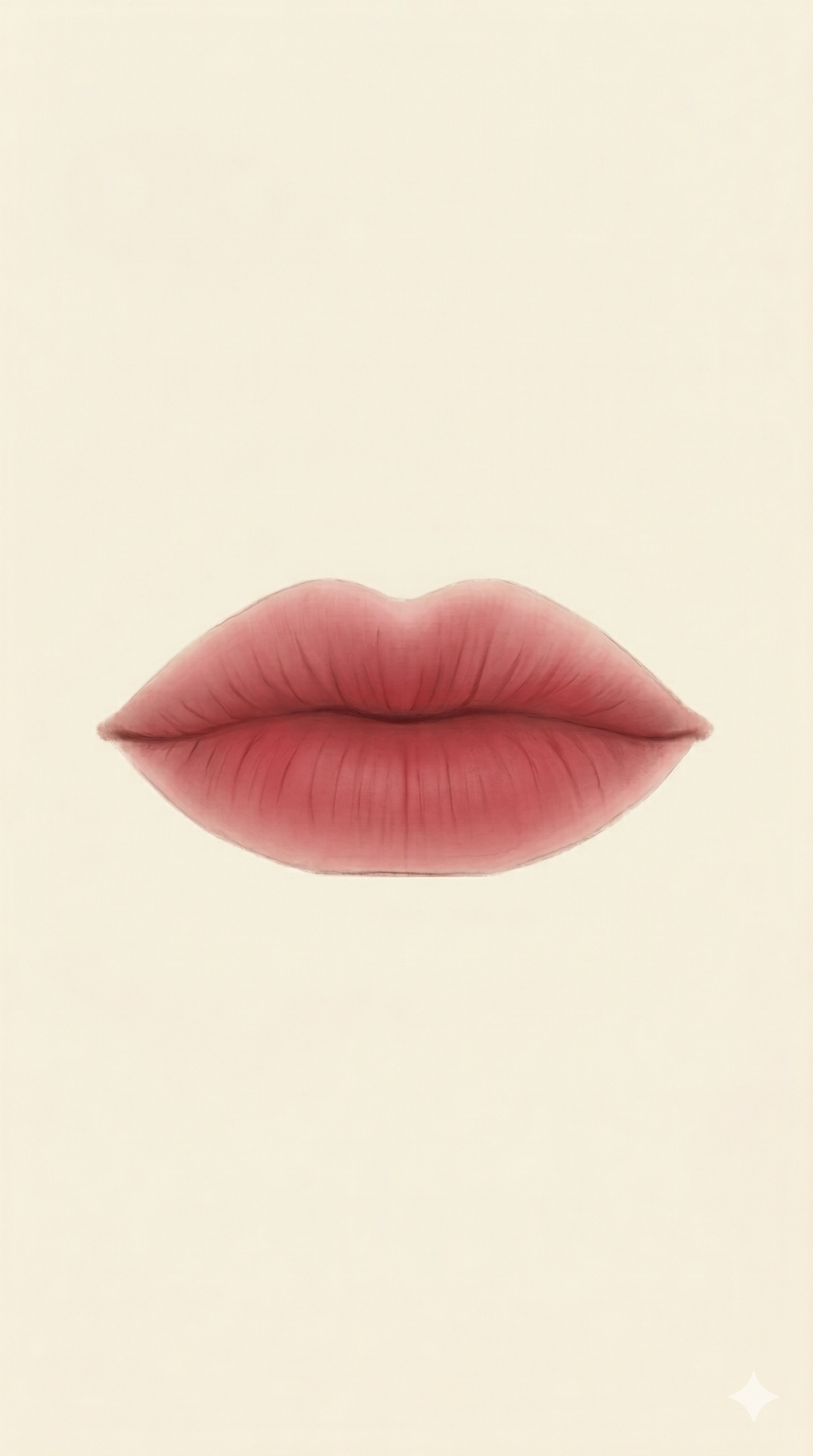 Healed lips