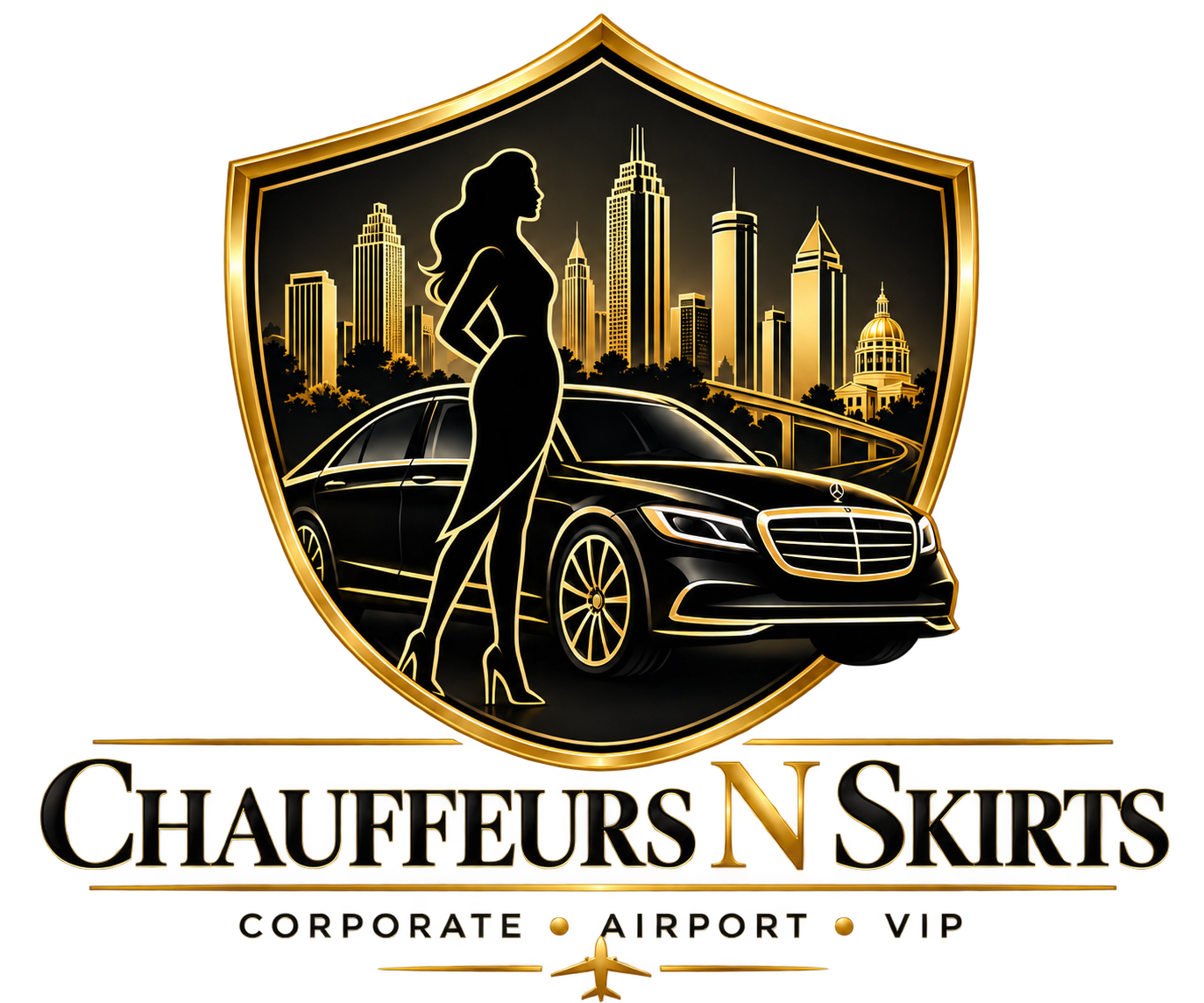 Chauffeurs N Skirts logo