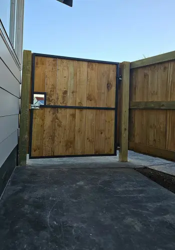 Portfolio Photo - Custom built timber gate