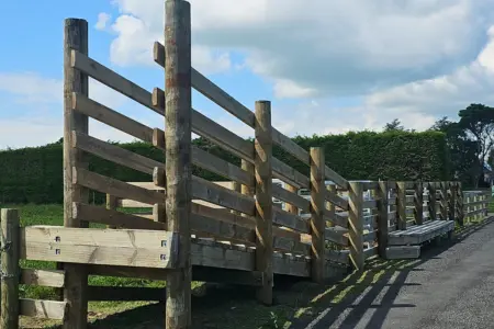 Portfolio Photo - Custom Built Timber Cattle Yard