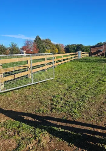 Portfolio Photo - Rural Timber Fence