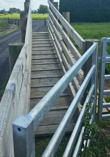 Portfolio Photo - Custom Built Cattle Yard