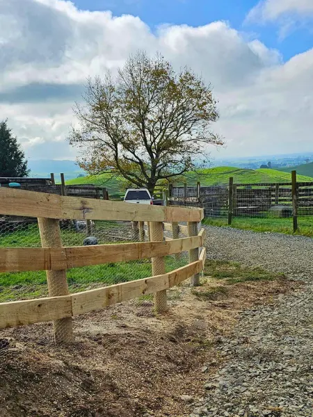 Portfolio Photo - Rural Timber Fence