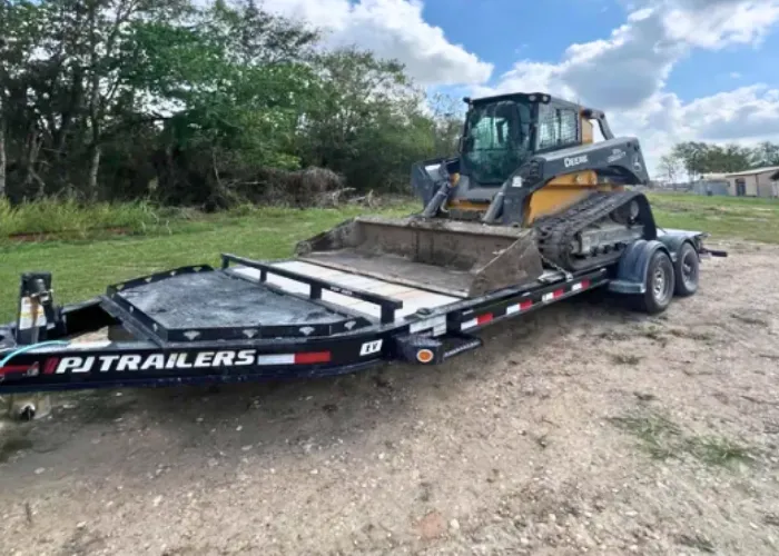 20' PJ EV Car Hauler trailer rental in Cypress, TX