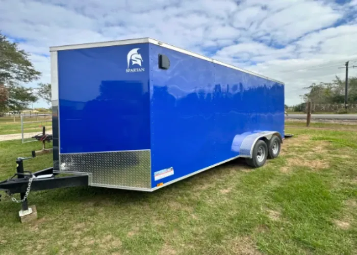 16' Enclosed Spartan trailer rental in Cypress, TX