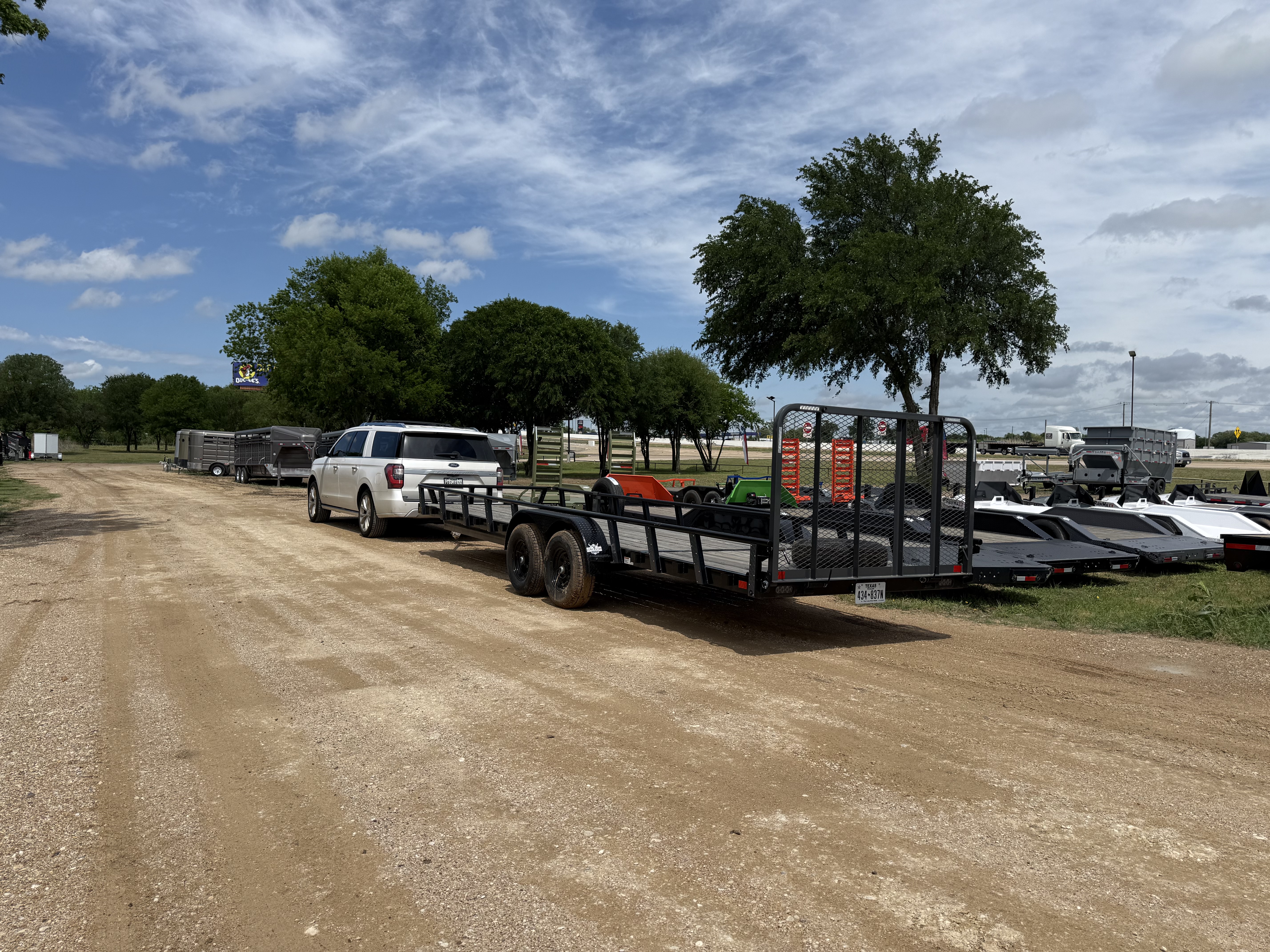 24' Utility Trailer trailer rental in Cypress, TX
