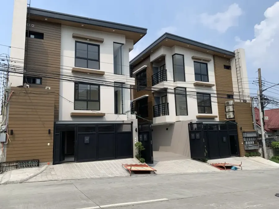 West Teachers Village townhouses on Matahimik Street, Diliman, Quezon City