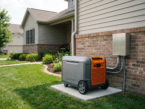 Elgin Generator inlet hookup