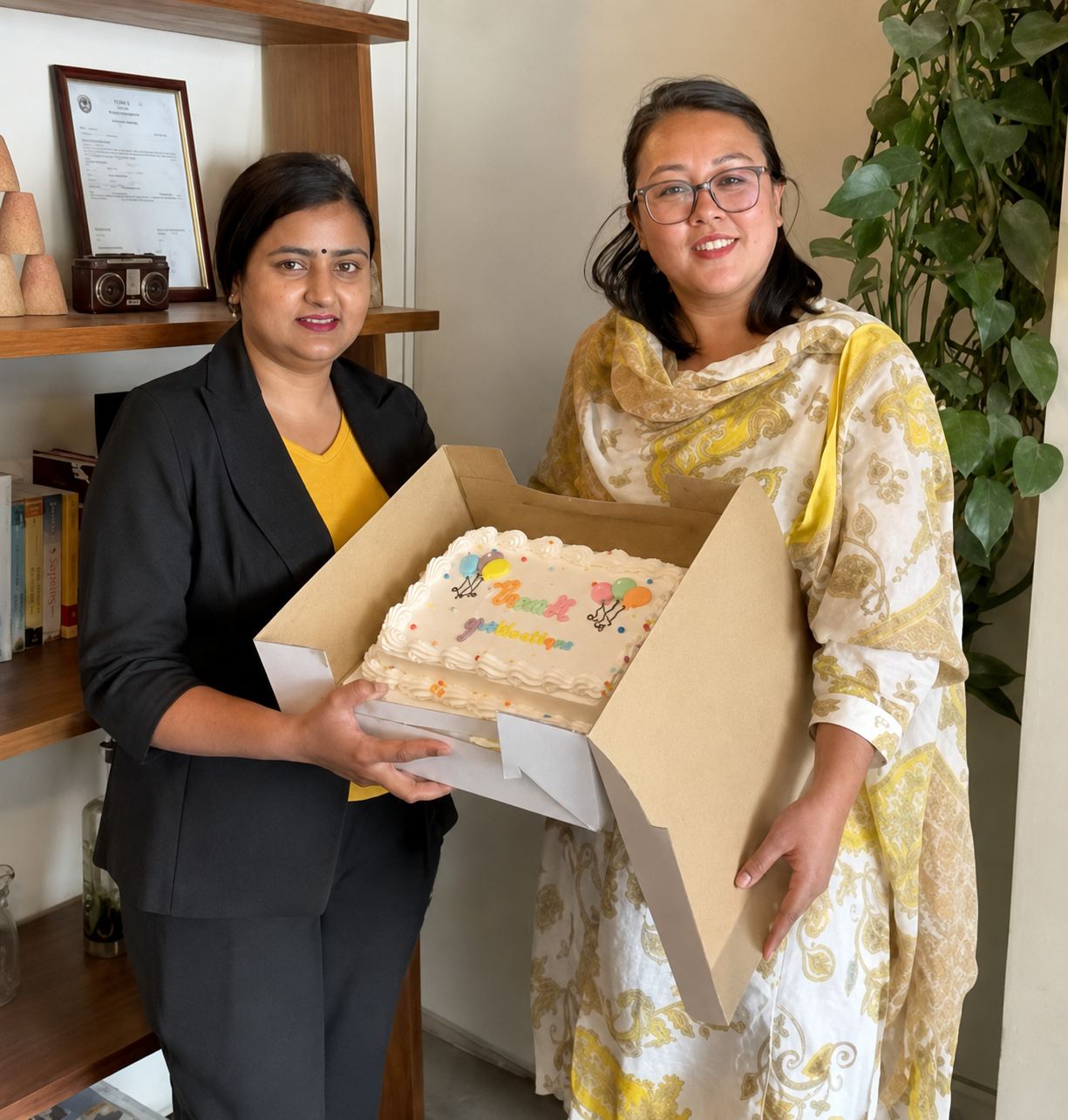 Rainbow Bakes team and bakery