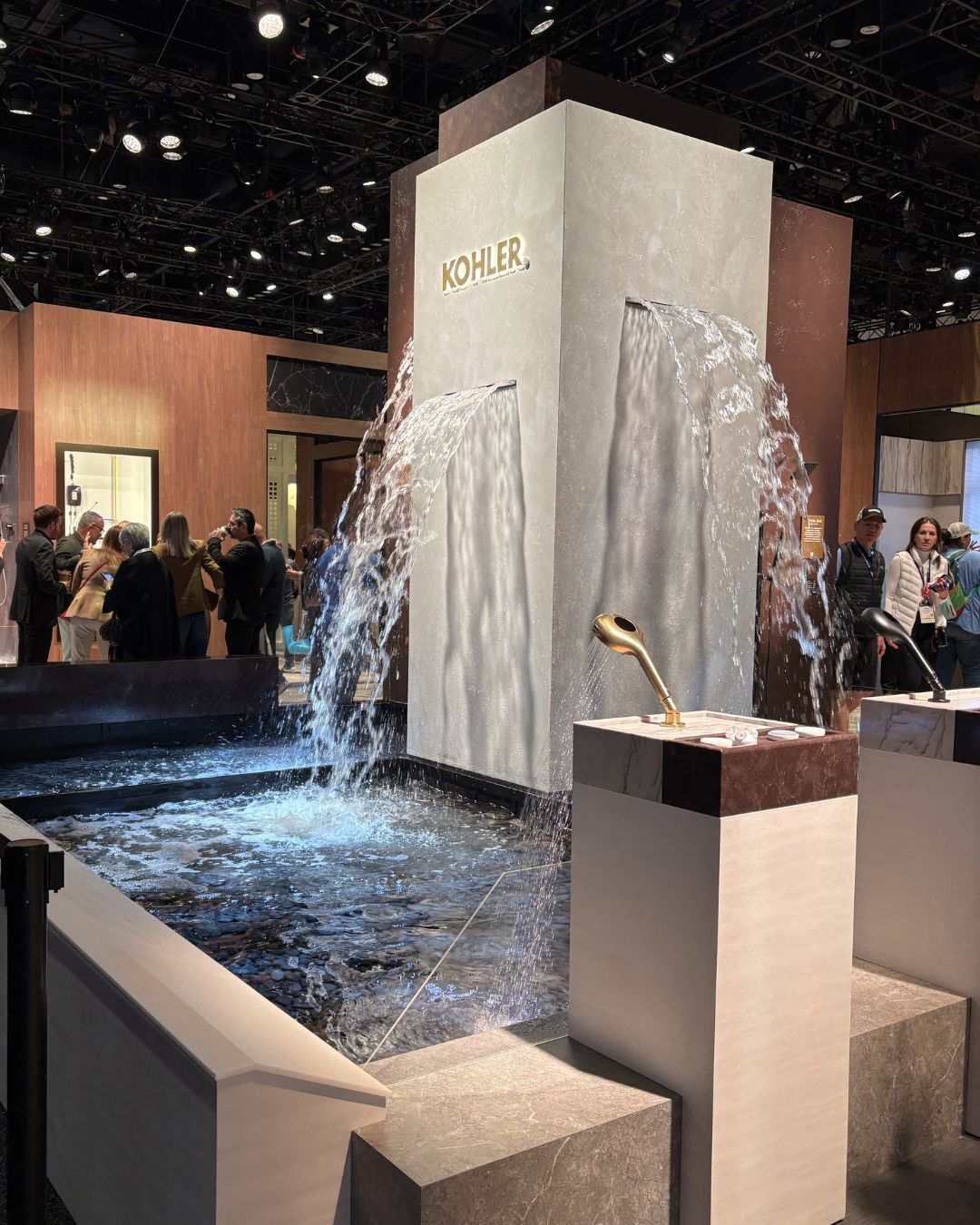 Kohler fountain at KBIS 2026